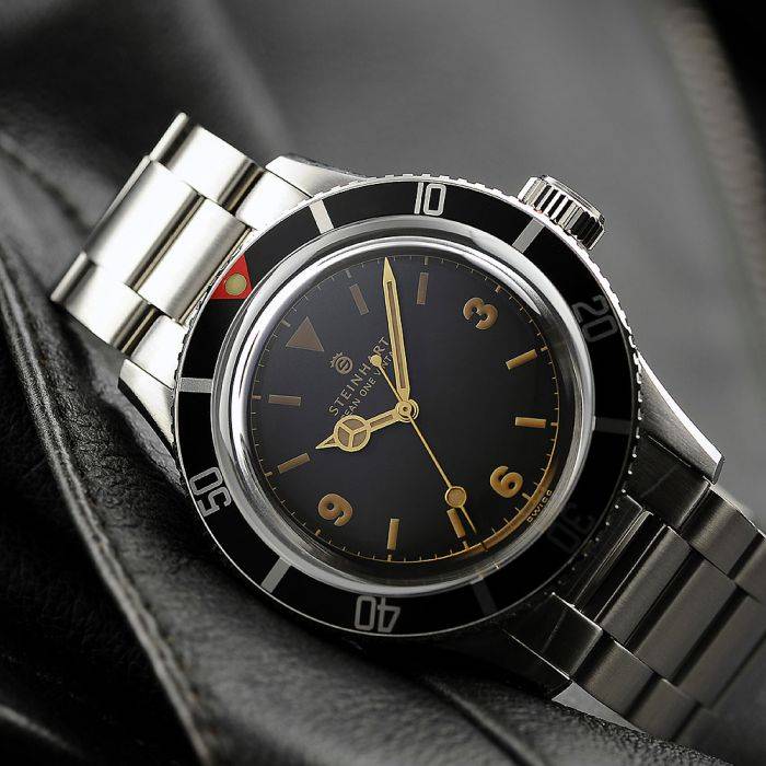 Steinhart Ocean One Vintage Taucheruhr Discount Store für neue Produkte