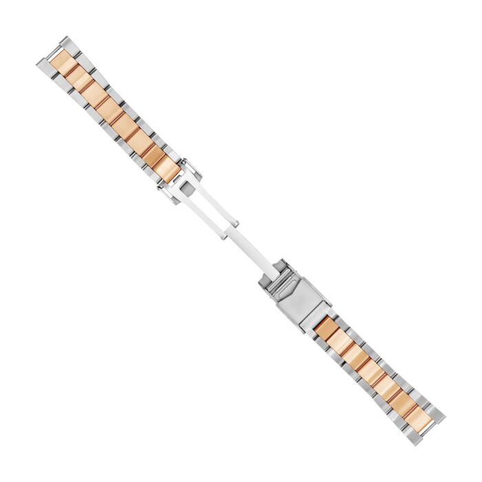 Steinhart Stahlband für Ocean One Two-Tone 22/18 ohne Bandanstöße Fabrikpreis